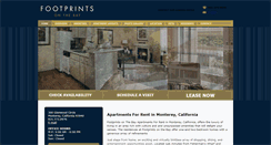 Desktop Screenshot of footprintsonthebayapartments.com
